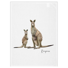 Load image into Gallery viewer, Aussie Legends Tea Towels – Kangaroo, Koala &amp; Penguin Party
