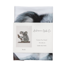 Load image into Gallery viewer, Australiana Icons Tea Towels – Kangaroo &amp; Koala Set
