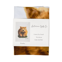 Load image into Gallery viewer, Wild Aussie Animals Tea Towels – Set of 4
