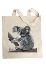 Load image into Gallery viewer, Koala Cotton Tote Bag
