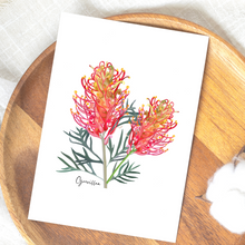 Load image into Gallery viewer, Grevillea Flower Card
