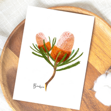 Load image into Gallery viewer, Banksia Flower Card
