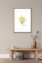 Load image into Gallery viewer, Golden Wattle Flower Poster
