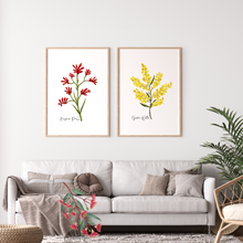 Load image into Gallery viewer, Golden Wattle Flower Poster
