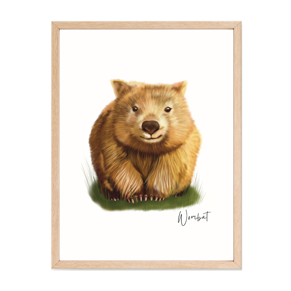Wombat Poster