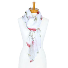 Load image into Gallery viewer, Bottlebrush Flower Scarf | Red
