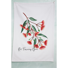 Load image into Gallery viewer, Red Flowering Gum Tea Towel

