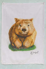 Load image into Gallery viewer, Wombat Tea Towel
