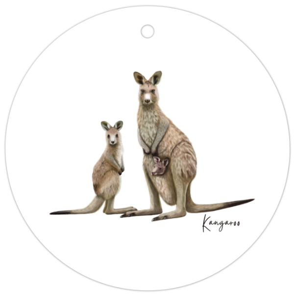 Kangaroo Gift Tag